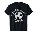 Stafford County Soccer Distressed 90S T-Shirt - Streetwear Style Men Women