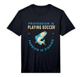 Mens Profession Is Playing Soccer T-Shirt - Custom Art Print Men Women