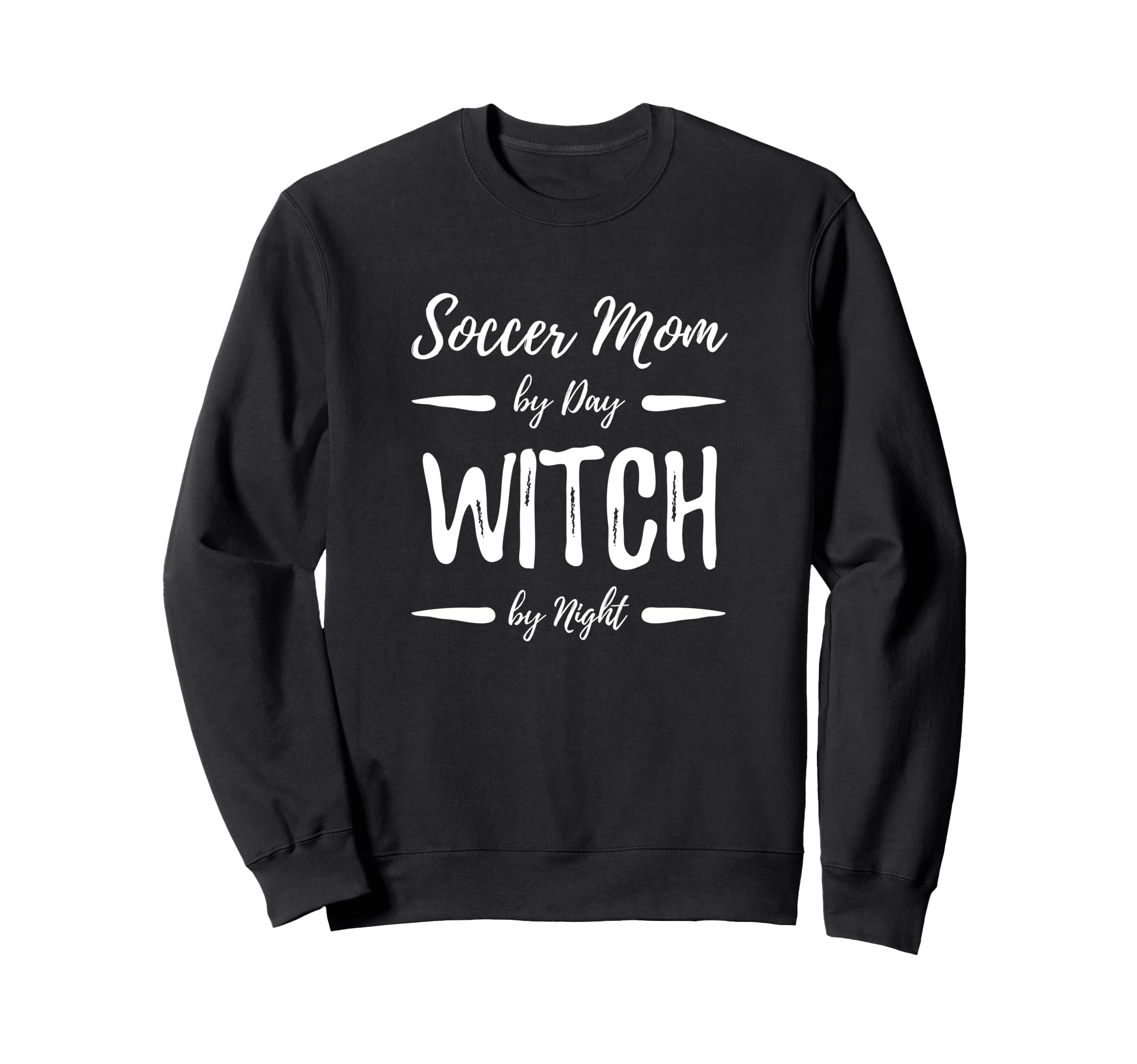 Soccer Mom Witch Funny Halloween Sweatshirt - Trendy Graphic Men Women