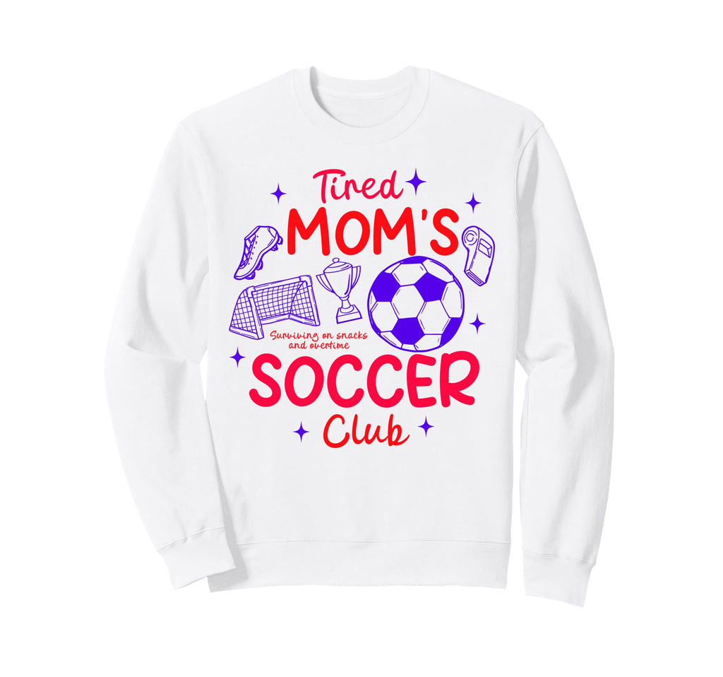 Soccer Mom Soccer Mama Game Sweatshirt - Casual Everyday Wear Men Women