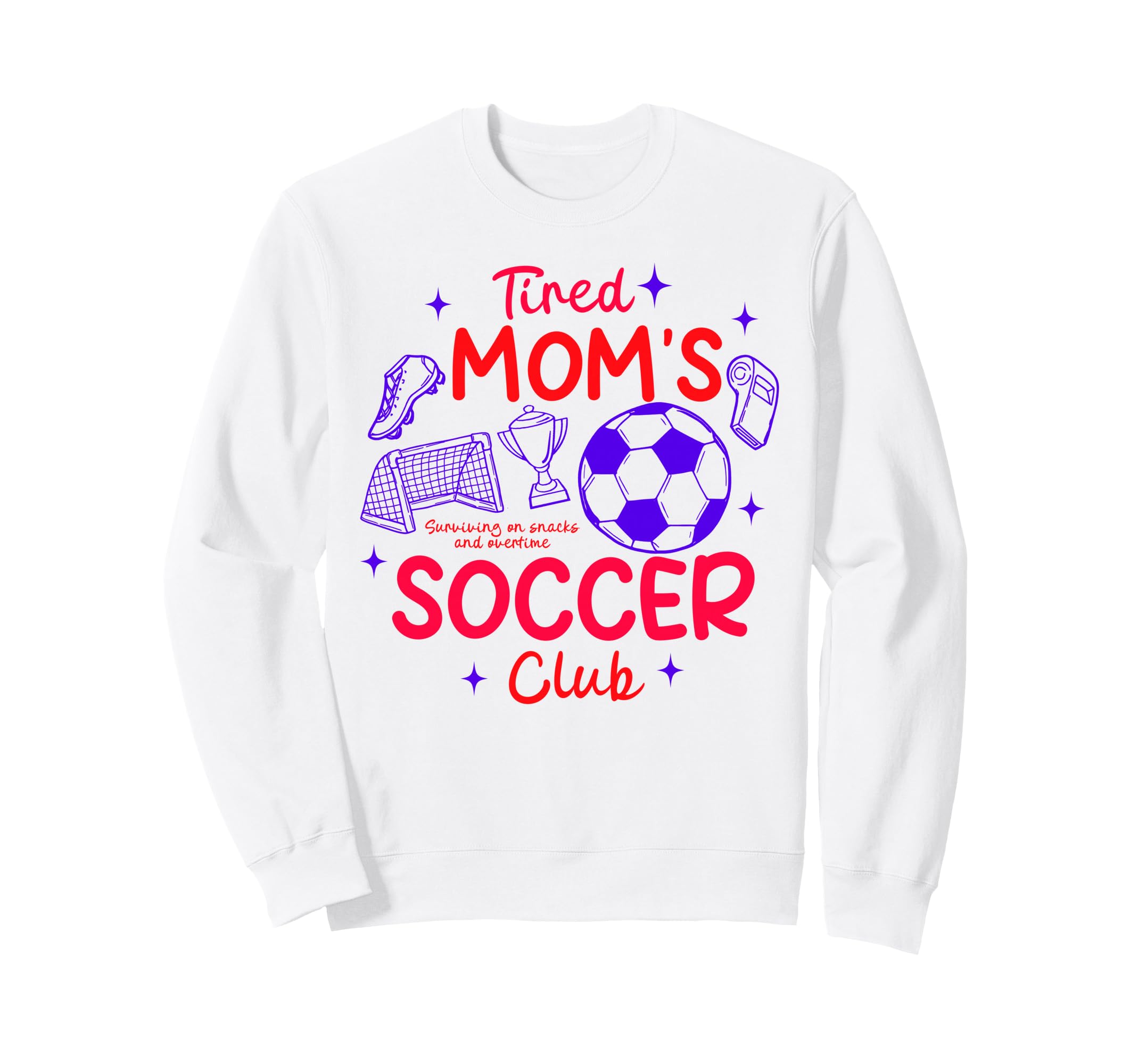 Soccer Mom Soccer Mama Game Sweatshirt - Casual Everyday Wear Men Women
