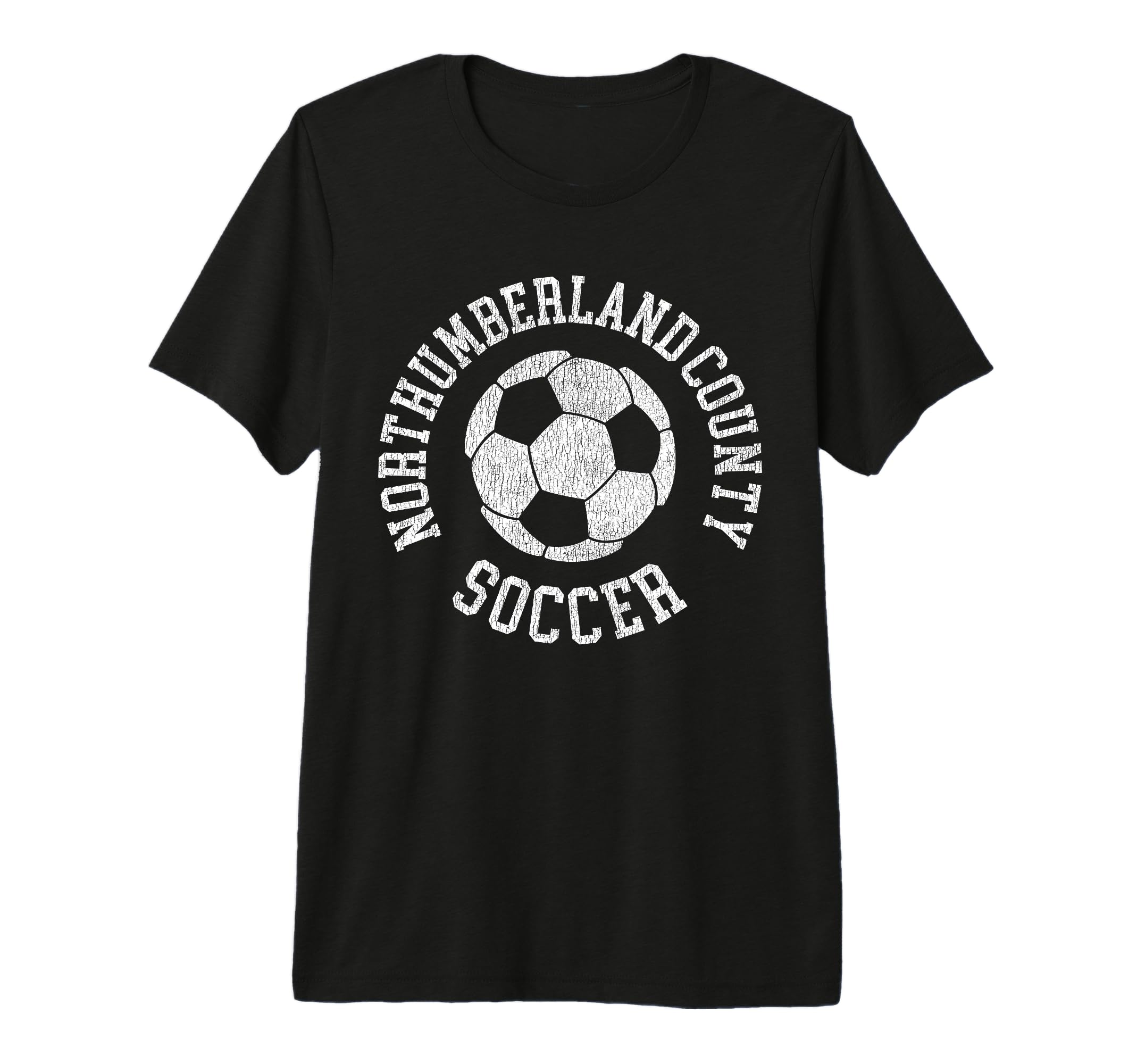 Northumberland County Soccer T-Shirt - Fun Novelty Design Unisex