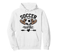 Soccer Auntie Womens Soccer Day Aunt Hoodie - Casual Everyday Wear Unisex