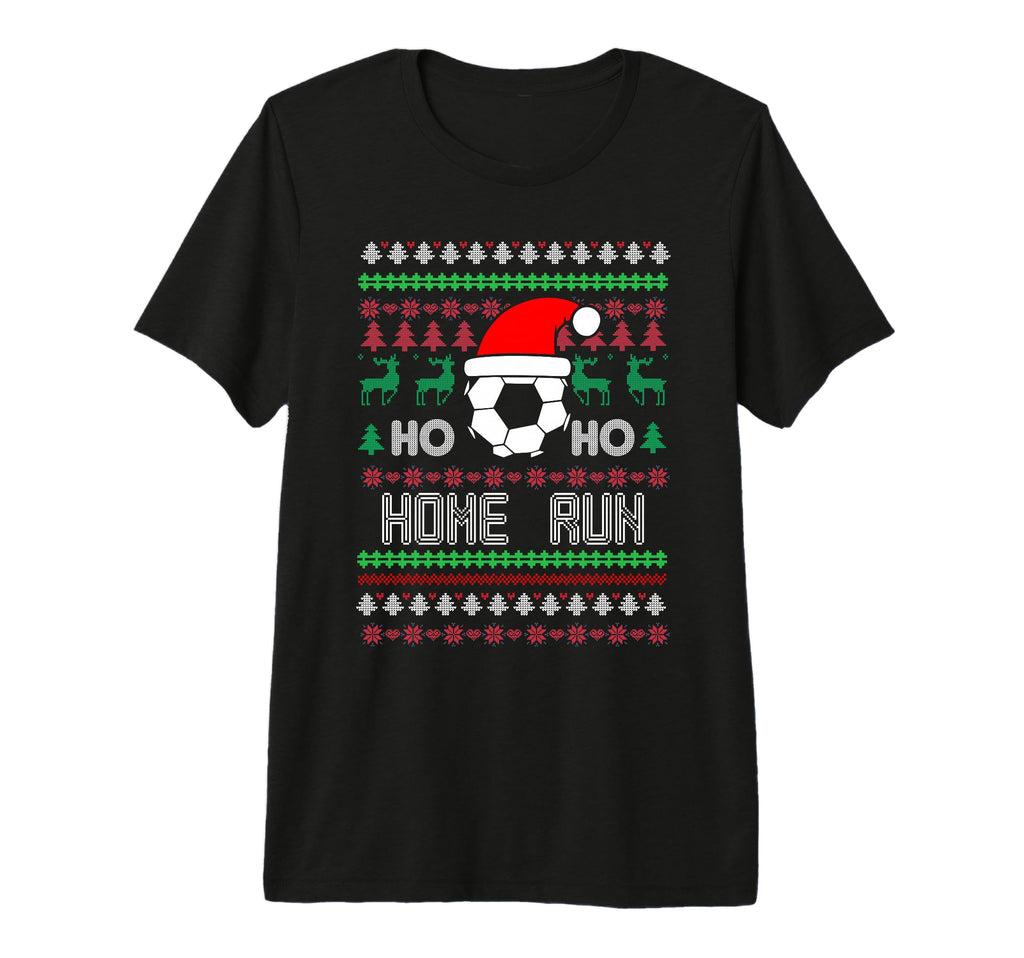Soccer Goalkeeper Holiday Santa T-Shirt - Fun Novelty Design Men Women