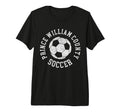 Prince William County Soccer T-Shirt - Minimalist Print for Adults