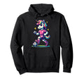 Footballer Unicorn Fans Soccer Hoodie - Casual Everyday Wear for Adults