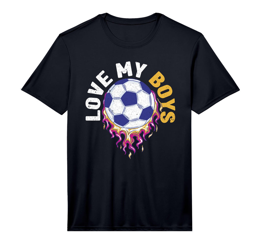 Soccer Mom Soccer Dad Performance T-Shirt - Fun Novelty Design Unisex