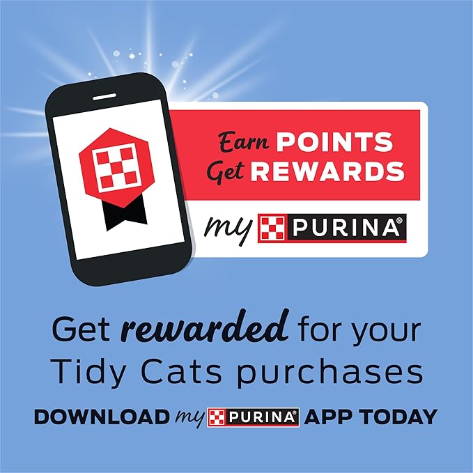 Purina Tidy Cats LightWeight 4-In-1 Strength Multi-Cat, Odor control, Clumping, 99.9 Percent Dust Free Cat Litter - 17 lb. Box