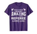 Amazing Referee Looks Like Funny Ref T-Shirt - Minimalist Print for Adults