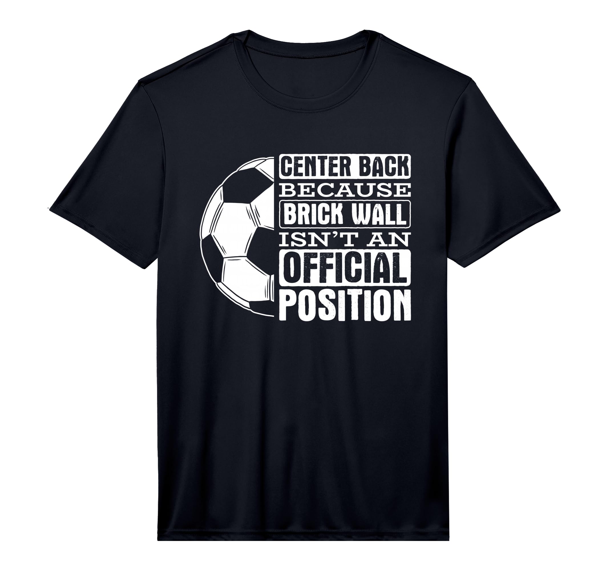 Center Back Brick Wall Position T-Shirt - Streetwear Style for Adults