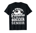 Proud Grandma Soccer Ball Senior T-Shirt - Casual Everyday Wear Men Women