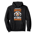 Soccer Player Funny Weekend Forecast Hoodie - Graphic Print for Adults
