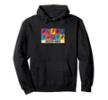 Soccer Vibes Colorful Action Packed Hoodie - Minimalist Print Men Women