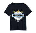 Superfan Argentina Champions Stars T-Shirt - Fun Novelty Design Unisex