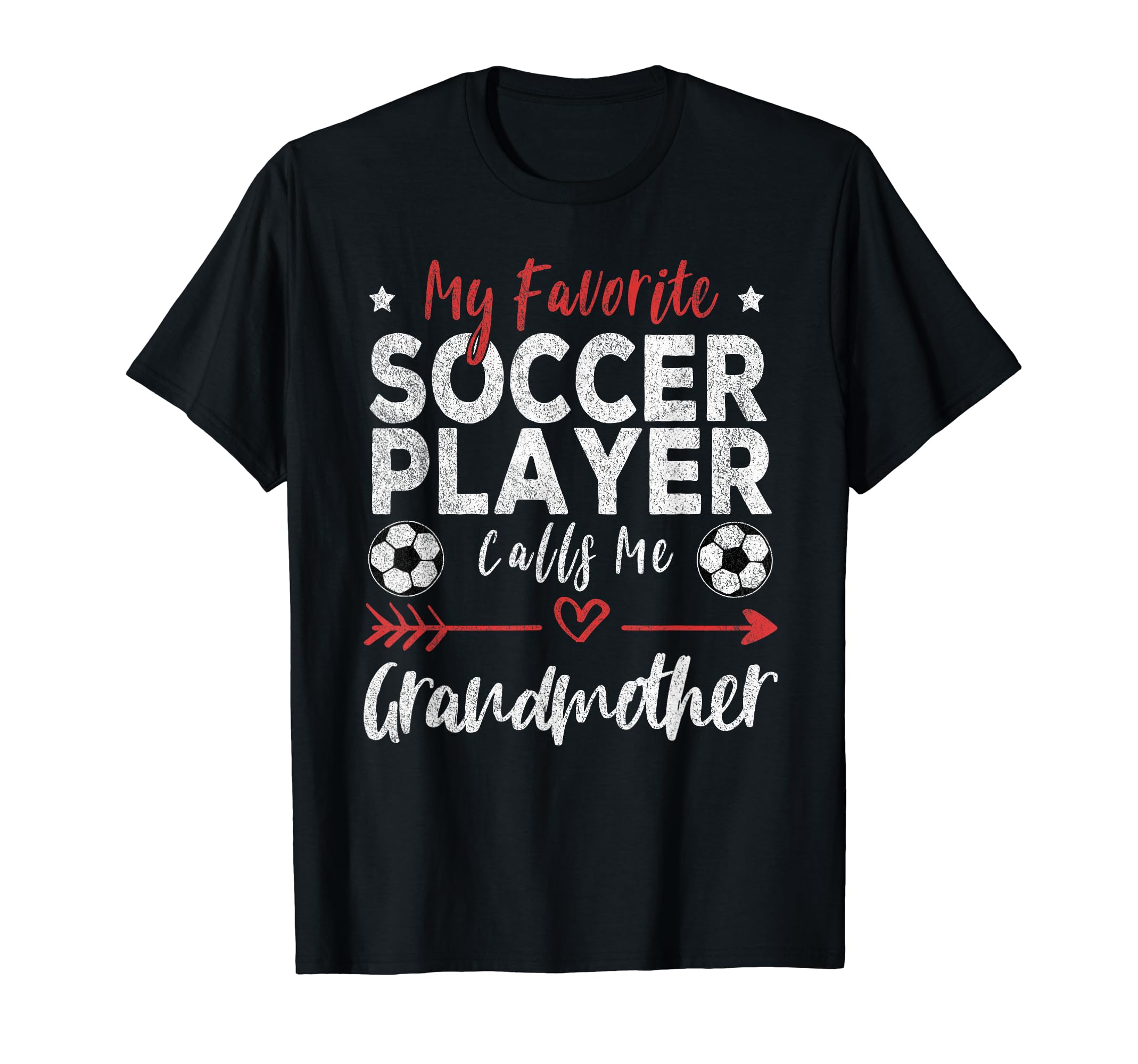 My Favorite Soccer Player Calls Me T-Shirt - Graphic Print Unisex
