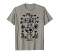 My Heart Is That Field Soccer Gigi T-Shirt - Streetwear Style for Adults