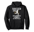 Proud Soccer Dads Soccer Fans Soccer Hoodie - Fun Novelty Design Unisex
