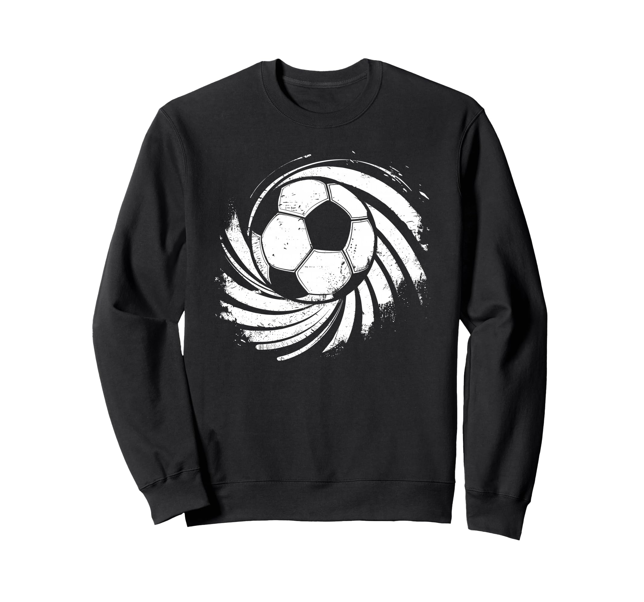 Soccer Drawing Footballer Goal Sweatshirt - Aesthetic Graphic Men Women