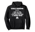 Hockey Goalie Grandma Definition Hoodie - Minimalist Print Men Women