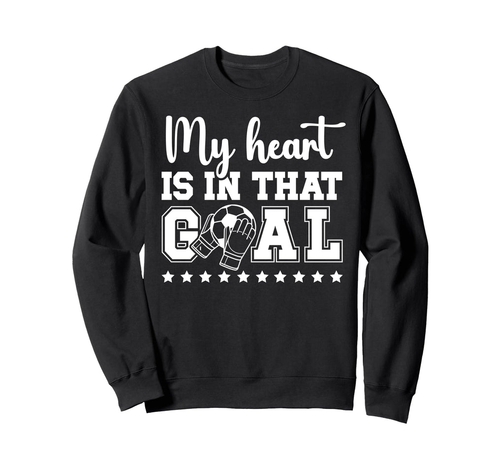 Proud Soccer Goalkeeper Mom Sweatshirt - Casual Everyday Wear Unisex