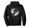 Mens Soccer Goalie Silhouette Players Hoodie - Minimalist Print Men Women