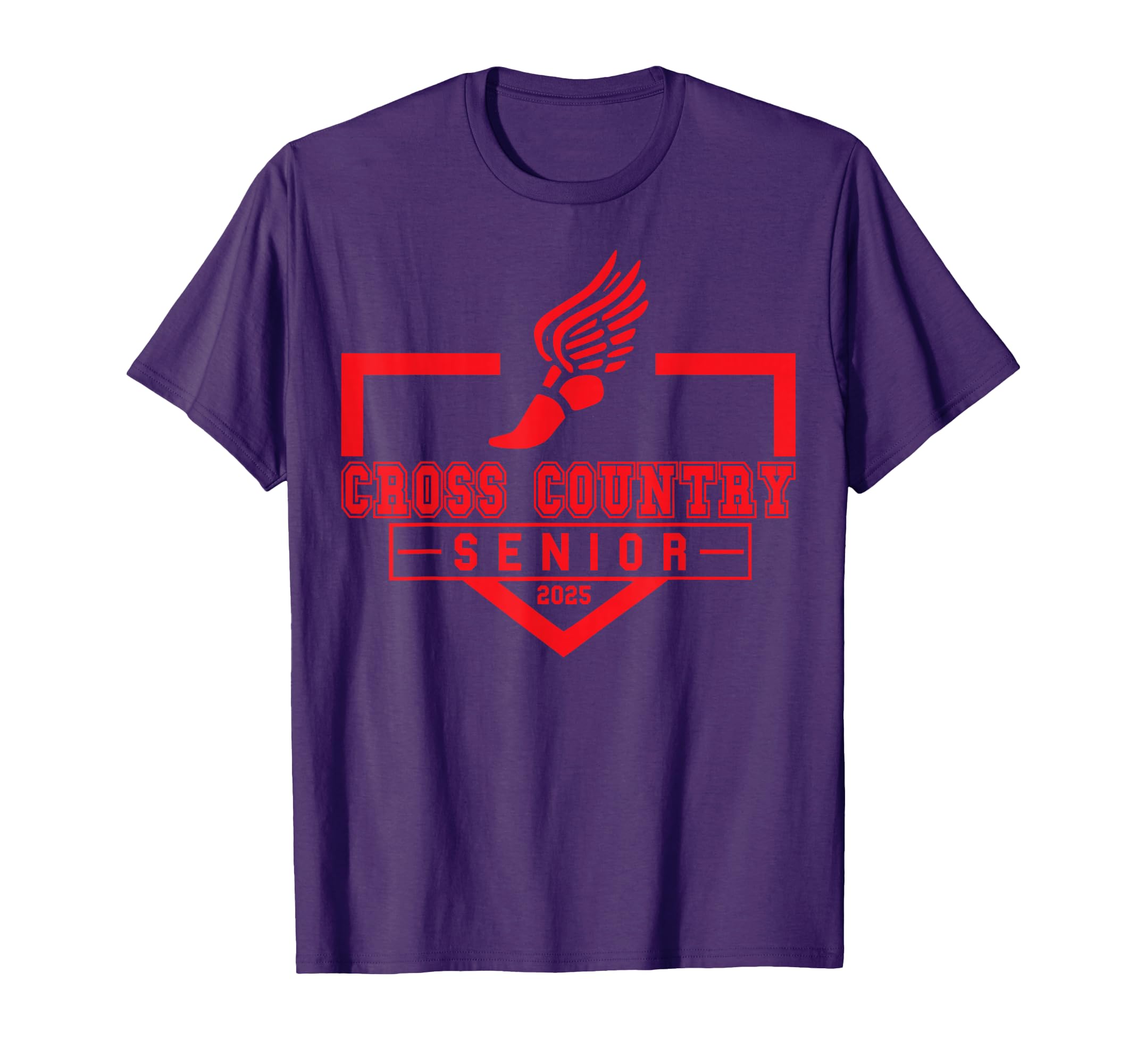 Cross Country Senior Night Senior T-Shirt - Novelty Apparel for Adults