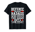 Soccer Ref Funny Soccer Referee T-Shirt - Minimalist Print Men Women