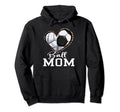 Volleyball Soccer Volleyball Ball Mom Hoodie - Aesthetic Graphic Men Women