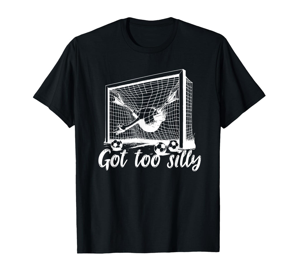 Got Too Silly Goose Funny Soccer Sweatshirt - Minimalist Print for Adults