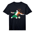 Ireland National Soccer Irish T-Shirt - Casual Everyday Wear Men Women