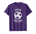 Ogden Soccer Distressed 90S T-Shirt - Minimalist Print for Adults