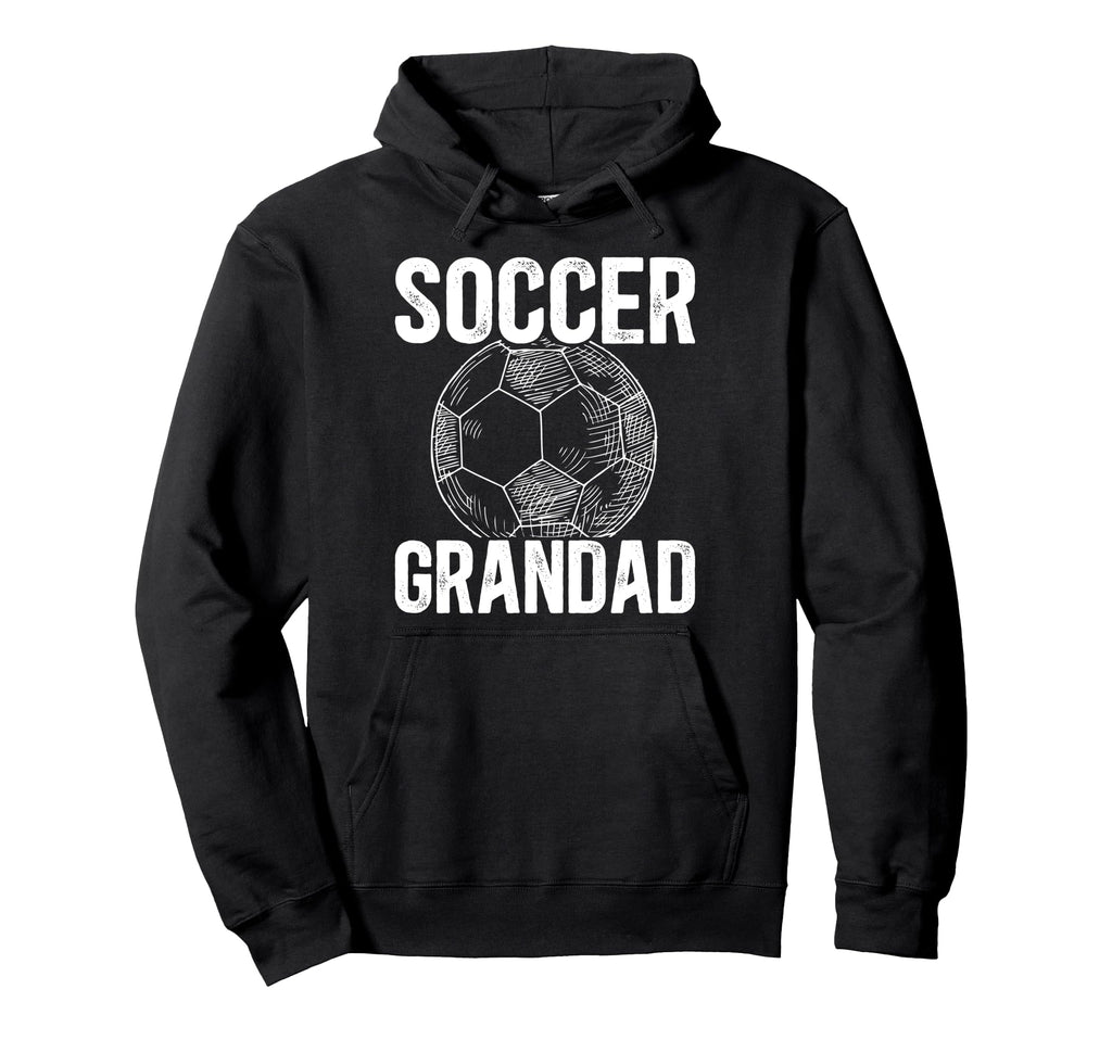 Soccer Grandad Grandpa Grandad Soccer Hoodie - Minimalist Print for Adults