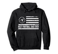 Football Soccer Coach Us American Flag Hoodie - Minimalist Print Men Women