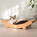 Sisal Cat Scratcher Bed for Indoor Cats Hammock for Scratching Pad Cat Chair Nartural Sisal Cat Scratch Post for Large Cat Scratcher Lounge(Large)
