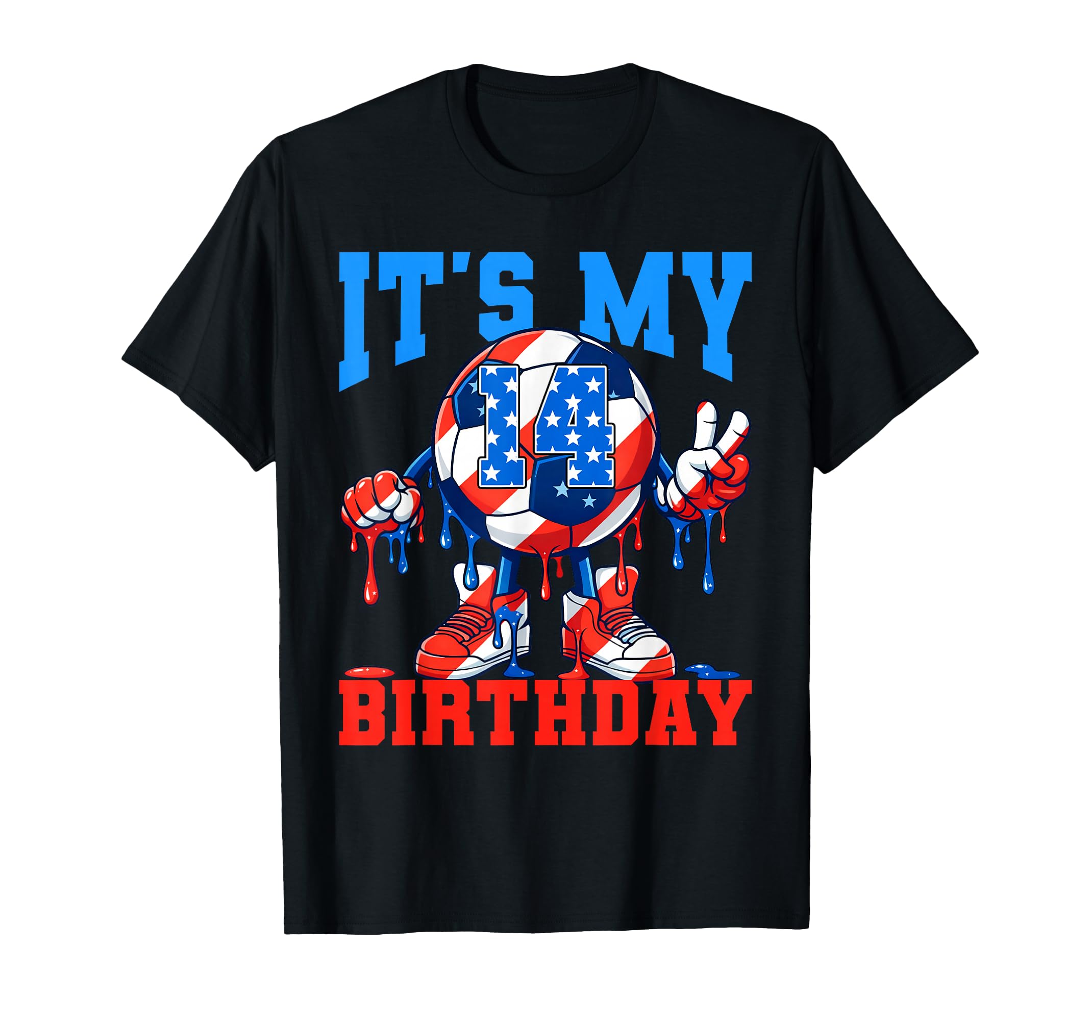 14 Year Old Its My 14Th Birthday T-Shirt - Streetwear Style for Adults