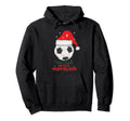 Soccer Football Santas Favorite Wide Hoodie - Streetwear Style for Adults