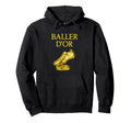 Soccer Mvp Baller Golden Boot Trophy Hoodie - Aesthetic Graphic for Adults