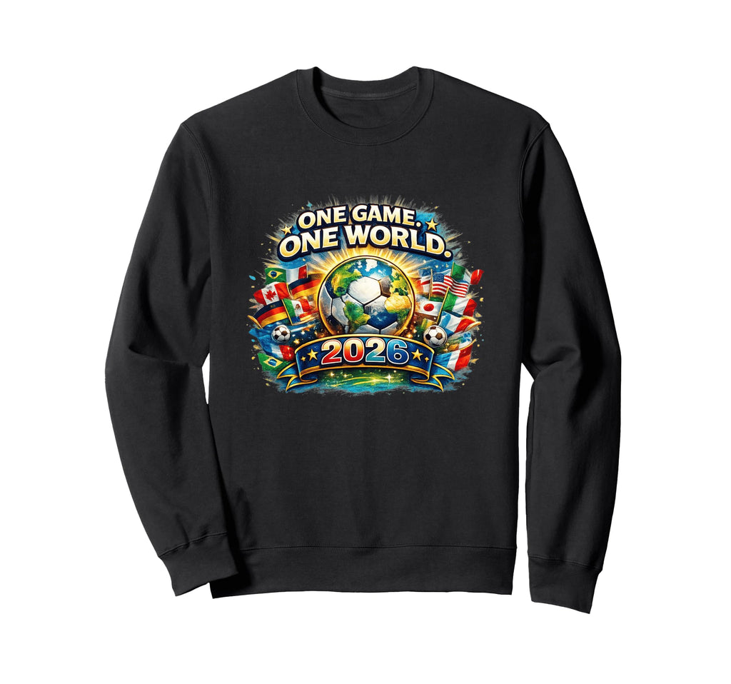 Global Soccer Fest 2026 North Sweatshirt - Novelty Apparel for Adults