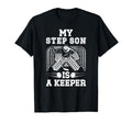 Hockey Keeper Step Mom Hockey Goalie T-Shirt - Trendy Graphic for Adults