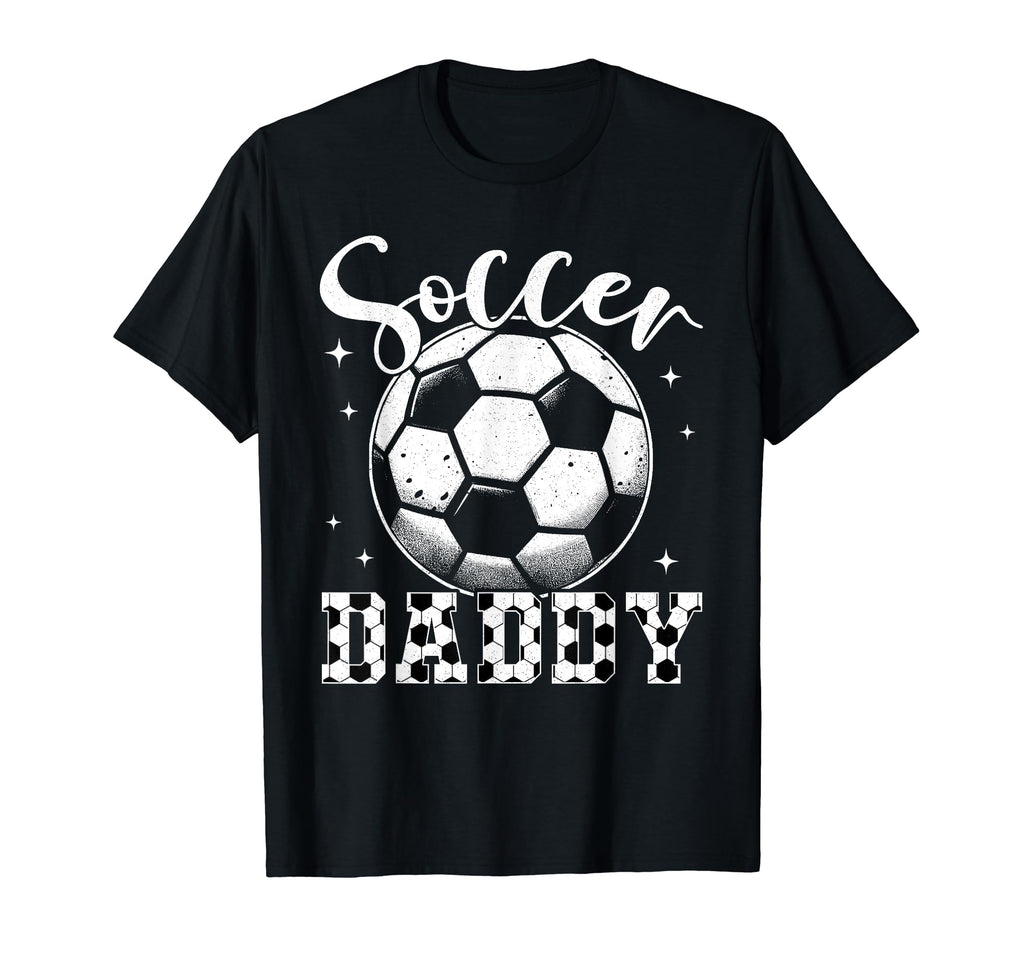 Mens Soccer Daddy Soccer Player Daddy T-Shirt - Custom Art Print Unisex