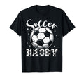Mens Soccer Daddy Soccer Player Daddy T-Shirt - Custom Art Print Unisex