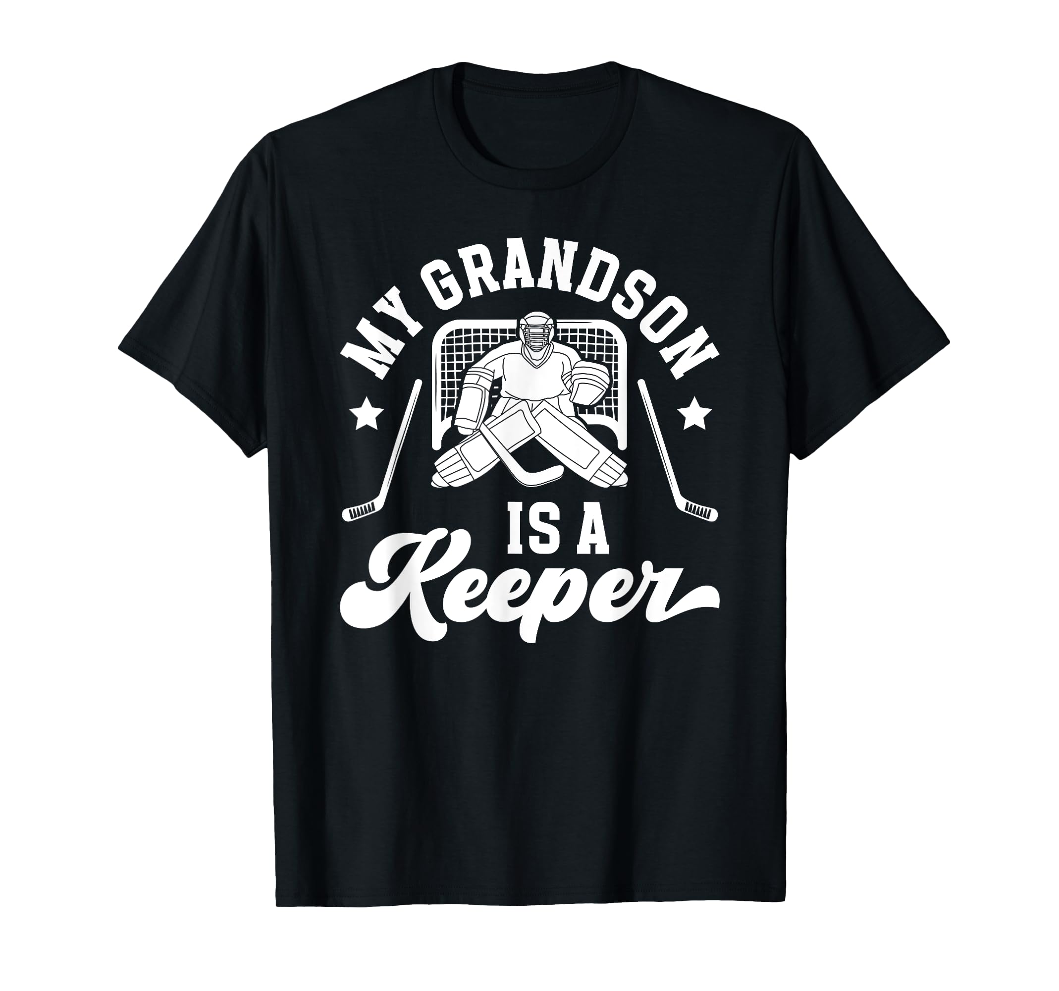 Proud Hockey Keeper Pop Pop Ice T-Shirt - Custom Art Print Men Women