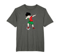 Dabbing Soccer Portugal Football T-Shirt - Aesthetic Graphic for Adults