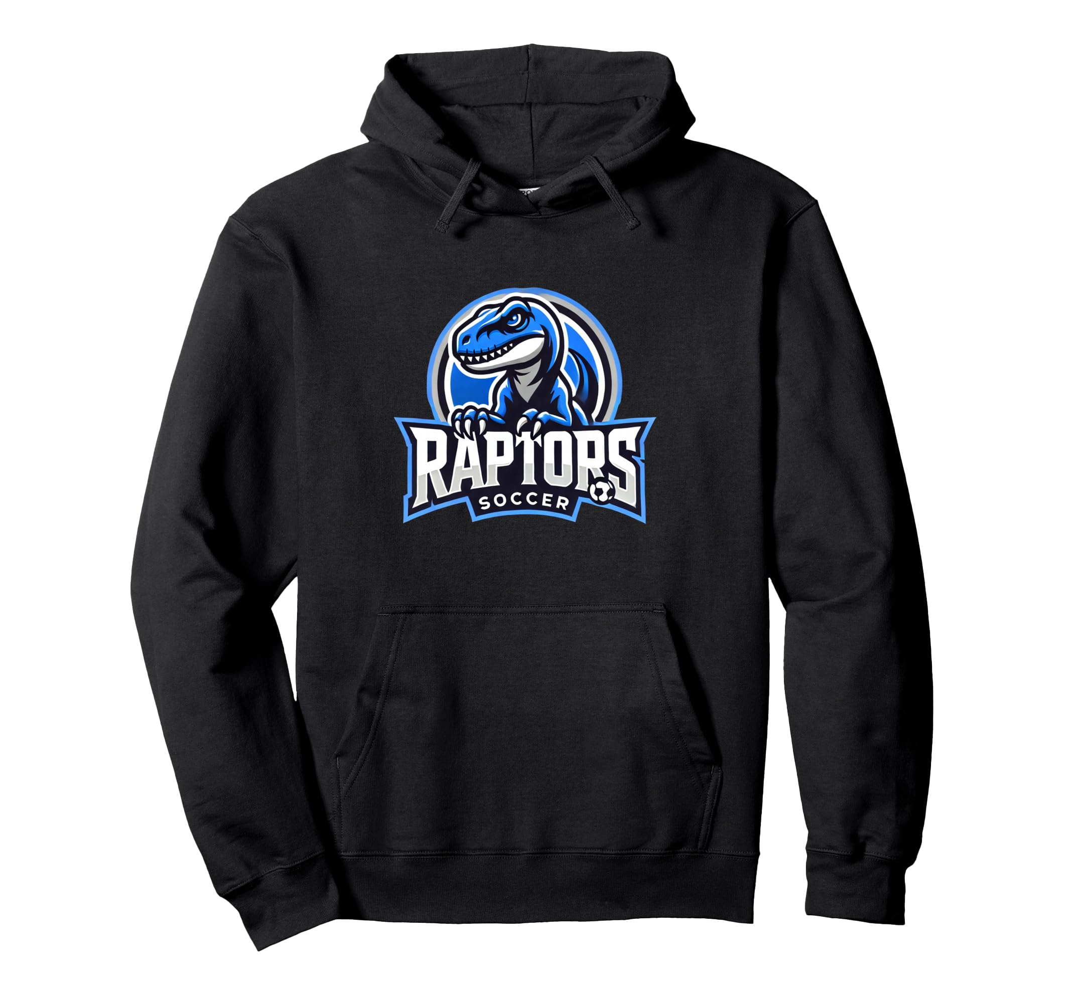 Raptors Soccer Team Coaches Hoodie - Casual Everyday Wear for Adults