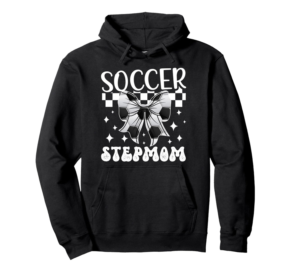 Soccer Stepmom Soccer Player Step Hoodie - Streetwear Style for Adults