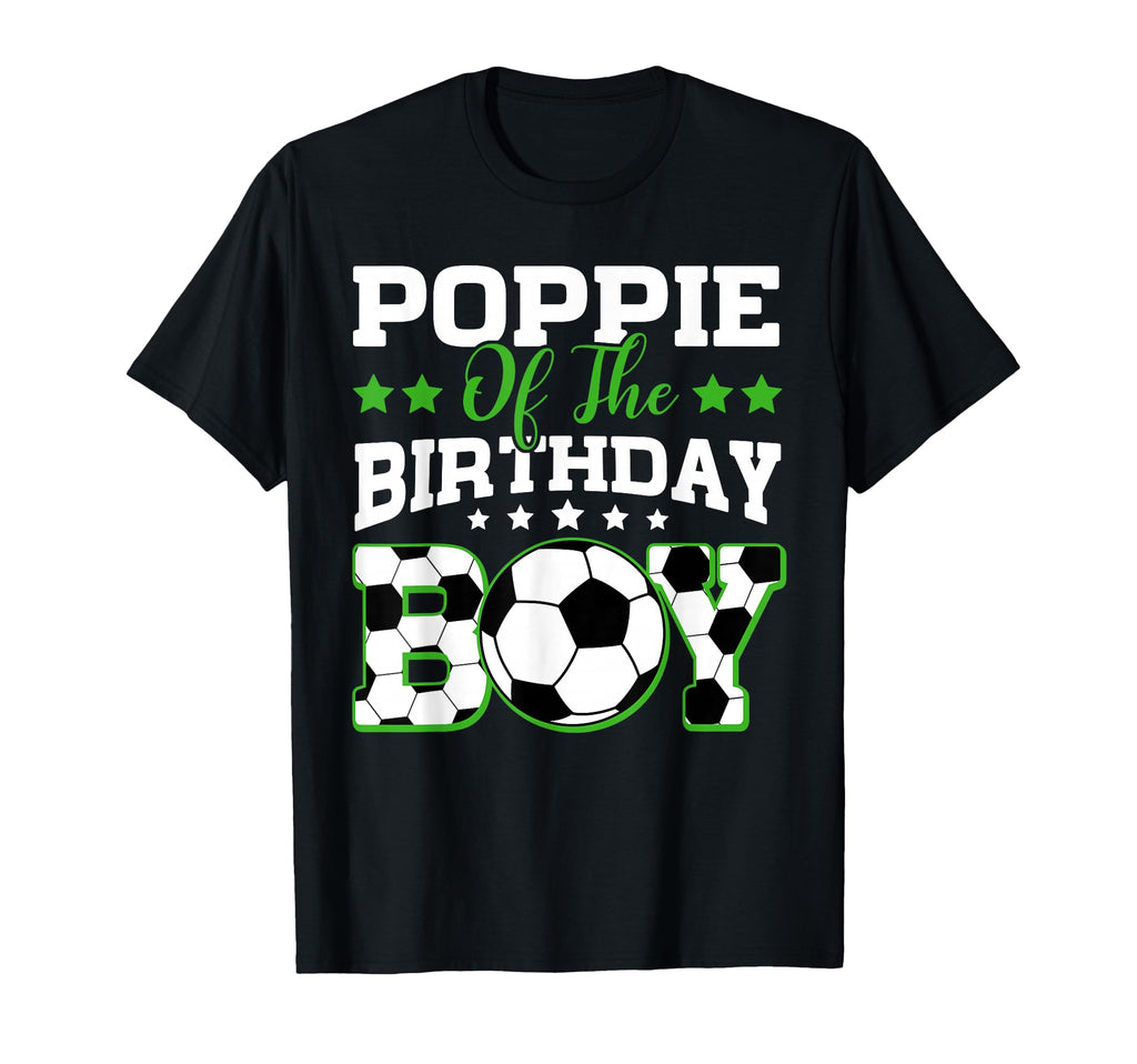 Poppie Birthday Soccer Family Matching T-Shirt - Streetwear Style Unisex