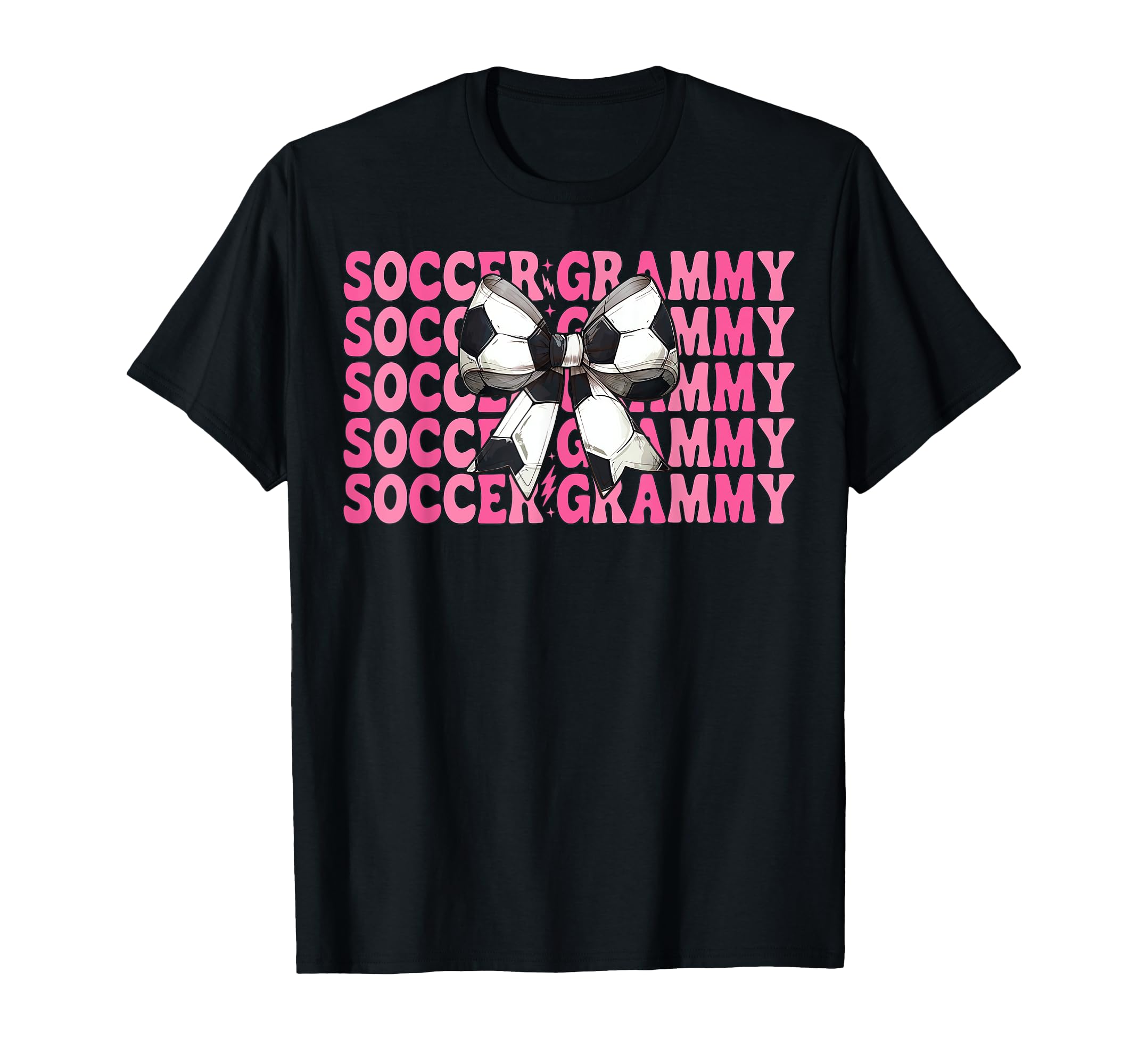 Soccer Grammy Soccer Grandma Coquette T-Shirt - Aesthetic Graphic Unisex