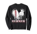 Ball Mawmaw Baseball Soccer Sweatshirt - Fun Novelty Design for Adults