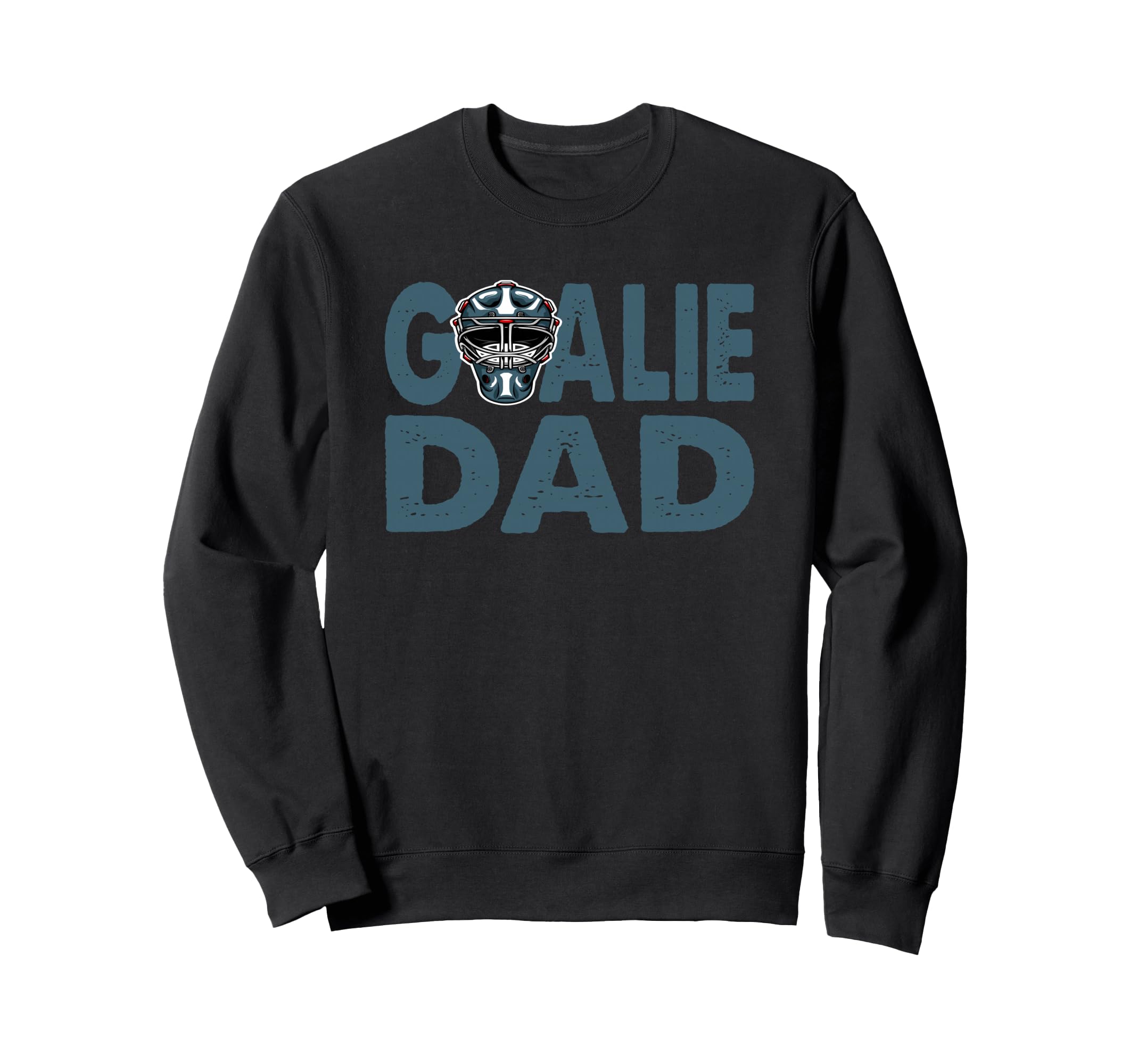 Ice Hockey Goalkeeper Dad Sweatshirt - Minimalist Print Men Women
