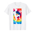 Tie Dye Soccer Player Juggling T-Shirt - Casual Everyday Wear Unisex